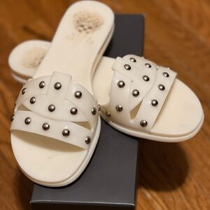 Vince Camuto jelly slides
